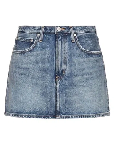 Agolde Woman Denim Skirt Blue Size 26 Recycled Cotton