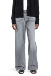 Agolde Woman Grey Jeans In Grey