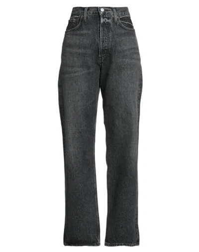 Agolde Woman Jeans Black Size 29 Recycled Cotton