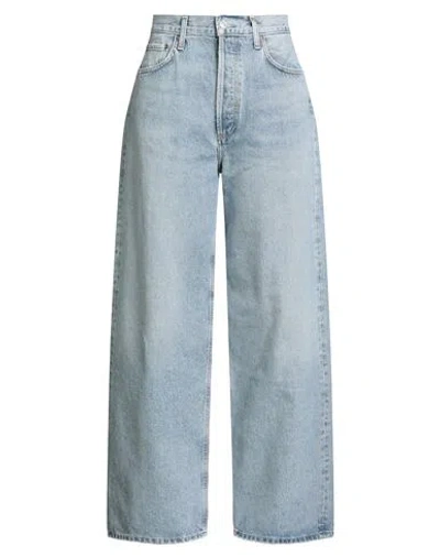 Agolde Woman Jeans Blue Size 24 Recycled Cotton