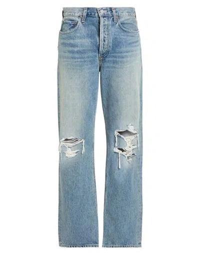 Agolde Woman Jeans Blue Size 26 Cotton