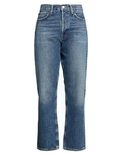 Agolde Woman Jeans Blue Size 26 Recycled Cotton