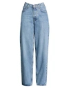 Agolde Woman Jeans Blue Size 26 Recycled Cotton, Lyocell, Post-consumer Recycled Cotton In Blue