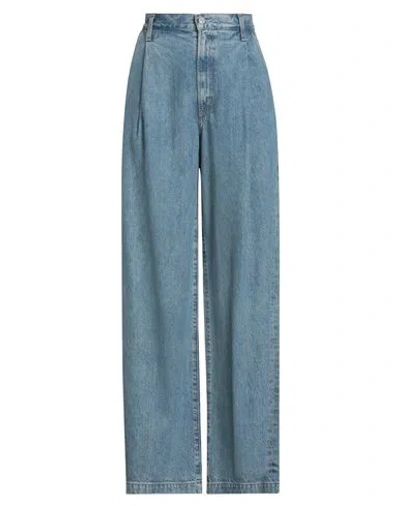 Agolde Woman Jeans Blue Size 29 Lyocell, Pre-consumer Recycled Cotton