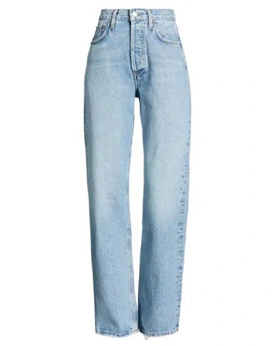 Agolde Woman Jeans Blue Size 29 Recycled Cotton