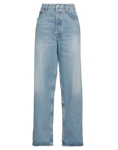 Agolde Woman Jeans Blue Size 31 Organic Cotton, Recycled Lyocell, Recycled Cotton