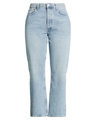 Agolde Woman Jeans Blue Size 32 Recycled Cotton