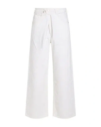 Agolde Woman Jeans White Size 25 Recycled Cotton