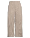 Agolde Woman Pants Beige Size M Cotton In Beige