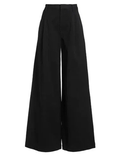 Agolde Woman Pants Black Size 25 Pima Cotton, Cotton