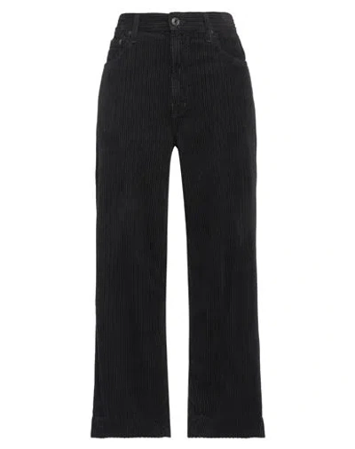 AGOLDE AGOLDE WOMAN PANTS BLACK SIZE 30 COTTON
