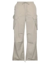 Agolde Woman Pants Light Grey Size M Cotton In Grey