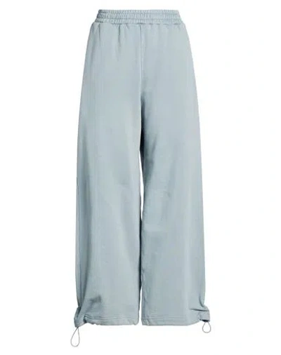 Agolde Woman Pants Slate Blue Size L Cotton