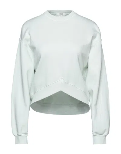 Agolde Sweatshirts In Light Green