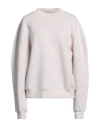 Agolde Woman Sweatshirt Light Pink Size L Cotton, Polyester