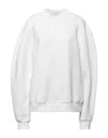 Agolde Tarron Mock Neck Sweatshirt In White