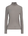 Agolde Woman T-shirt Lead Size L Lycra, Elastane In Grey