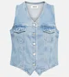 Agolde + Net Sustain '70s Organic Denim Vest In Ray