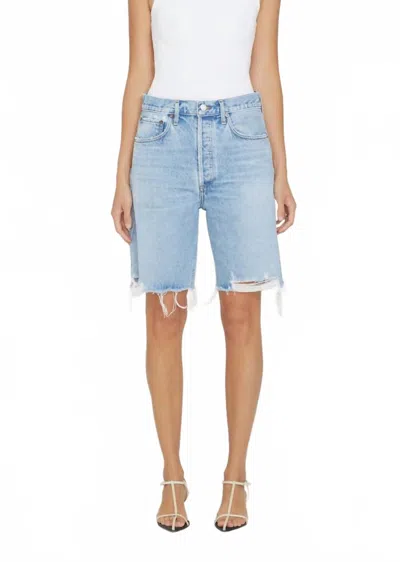 Agolde Women's 90's Short Swapmeet In Blue