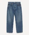 Agolde Women's 90s Crop Mid-rise Straight Jeans In Essence