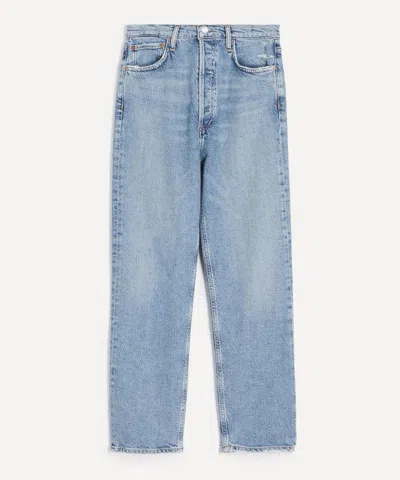 Agolde Women's 90s Pinch Waist Crop Jeans In Renew