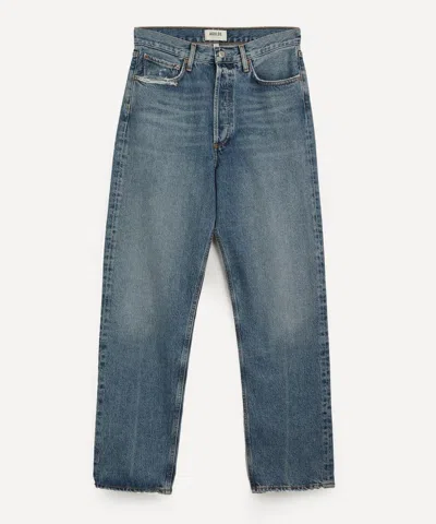 Agolde Women's 90s Pinch Waist High Rise Straight Jeans