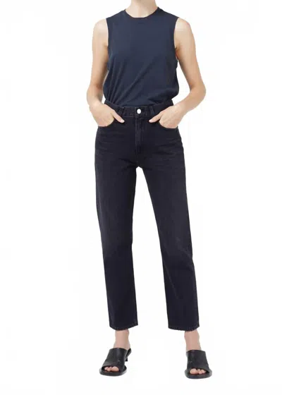 Agolde Women's Amara Muscle T In Nocturne In Blue