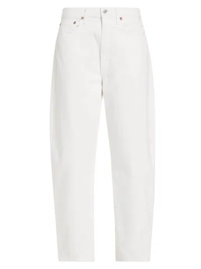 Agolde Women's Balloon Tapered Jeans In Fortune Cookie