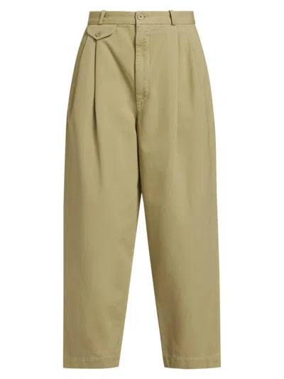 AGOLDE WOMEN'S BECKER COTTON TWILL TAPERED CHINOS