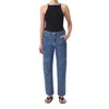 Agolde Women's Cooper Cargo Pant In Regulation In Blue