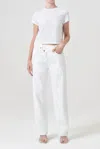 Agolde Criss Cross Straight In Multi