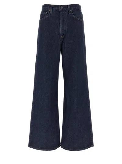 Agolde Women's Dame Jeans In Blue