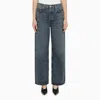 Agolde Women's Dark Blue Denim Balloon Jeans In Blue