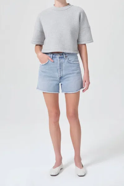 Agolde Women's Dee Shorts In Hazard In Multi