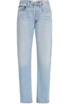 Agolde V Waist Kelly Relaxed Straight Jeans Replica In Multi