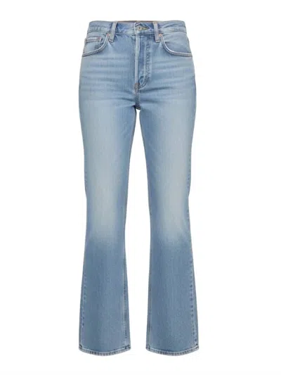 Agolde Women's Kick Boot Jeans In Orten In Blue