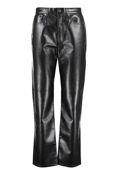 Agolde 90 's Pinch Waist Pants In Black