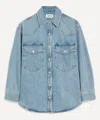 Agolde Snap Button Denim Shirt