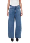 Agolde The Low-slung Baggy Jeans In Blue