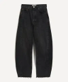 Agolde Women's Luna High-rise Pieced Taper Jeans In Posses