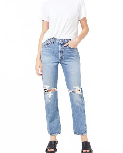 Agolde Women's Mia Jean In Rule In Blue