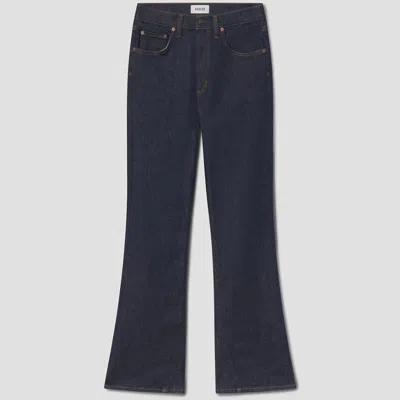 Agolde Women's Mid-rise Kick Boot Comfort Stretch Jeans, Reissue In Blue