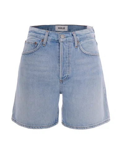 Agolde Women's Mini Shorts -  Collection In Blue