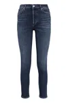 Agolde Nico High Rise Slim Fit Jeans In Ovation In Denim
