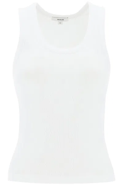 AGOLDE AGOLDE WOMEN'S POPPY RIBBED TANK TOP