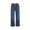 Agolde Ren 5-pocket Straight-leg Jeans In Multi