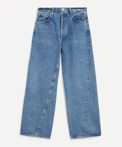 Agolde Women's Twist Low Slung Baggy Jeans In Myth