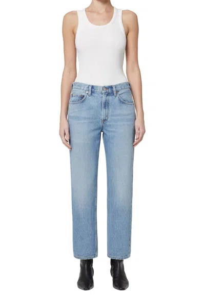 Agolde Women's Valen Jean In Blue
