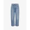 Agolde Low Slung Baggy Jeans In Libertine