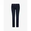 Agolde Womens  Cocktail Slim-fit Denim Jeans In Blue